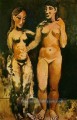 Deux femmes nues 2 1906s abstrait Nue